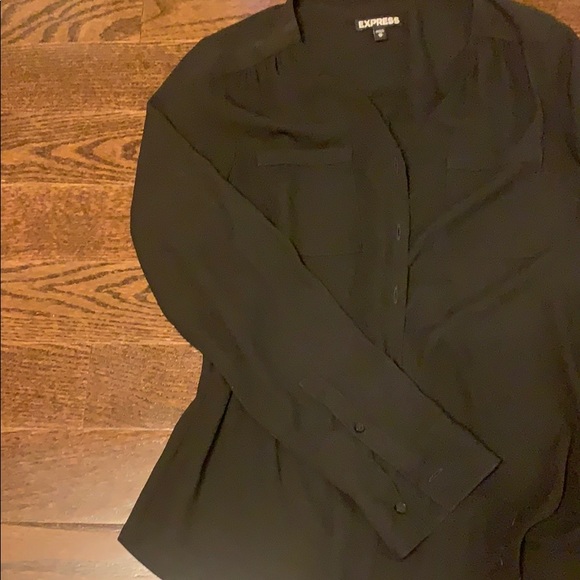 Express Black Portofino Shirt - XS - Picture 4 of 4